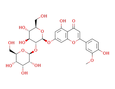 chrysoeriol 7-(2''-O-β-D-allopyranosyl)-β-D-glucopyranoside