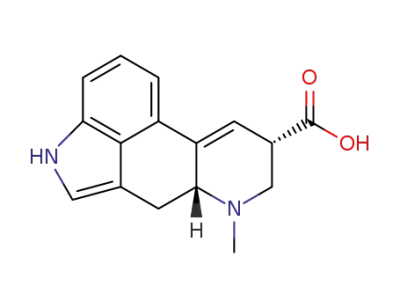 6-methyl-9,10-didehydro-ergoline-8-carboxylic acid