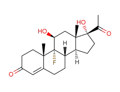 9-fluoro-11β,17-dihydroxy-pregn-4-ene-3,20-dione