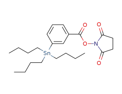 N-succinimidyl 3-(tri-n-butyl)stannylbenzoate